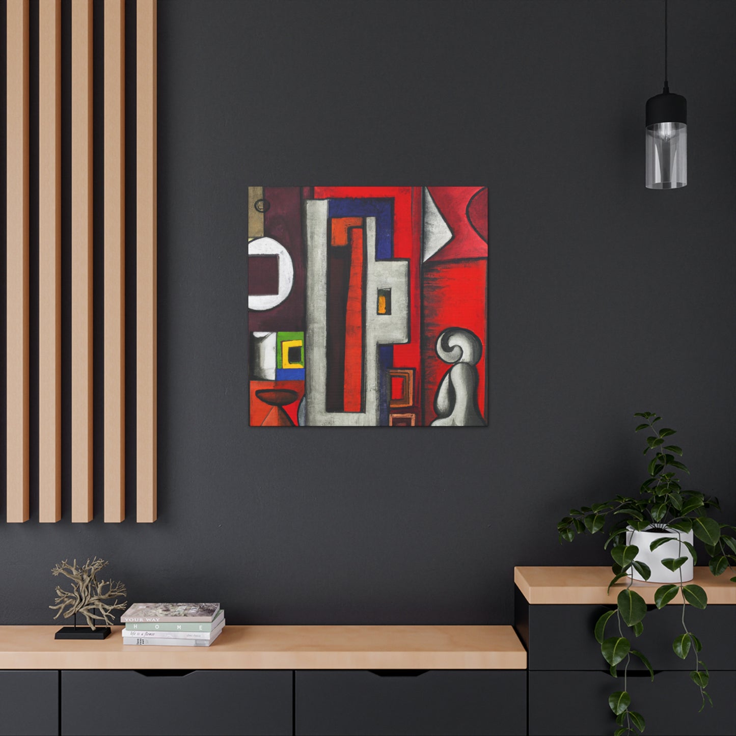 Pablo Mesmero - Cubism Art Canvas