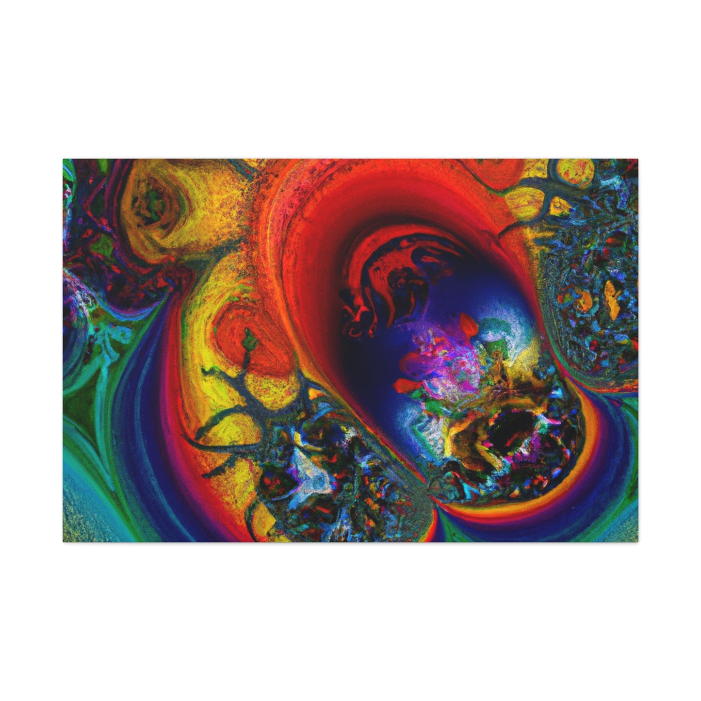 Violet Eclipse - Psychedelic Canvas