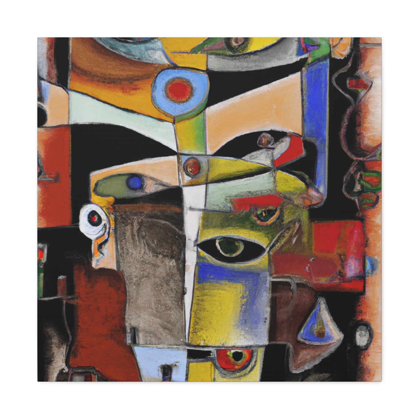 Gustav Poletz - Cubism Art Canvas