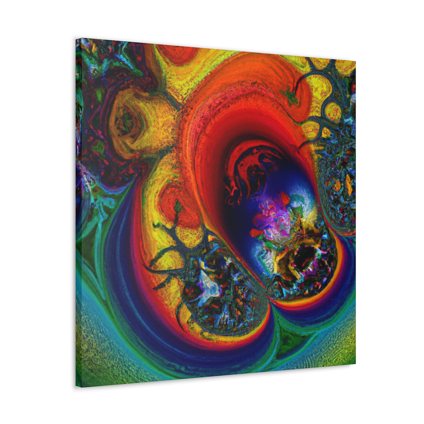 Violet Eclipse - Psychedelic Canvas