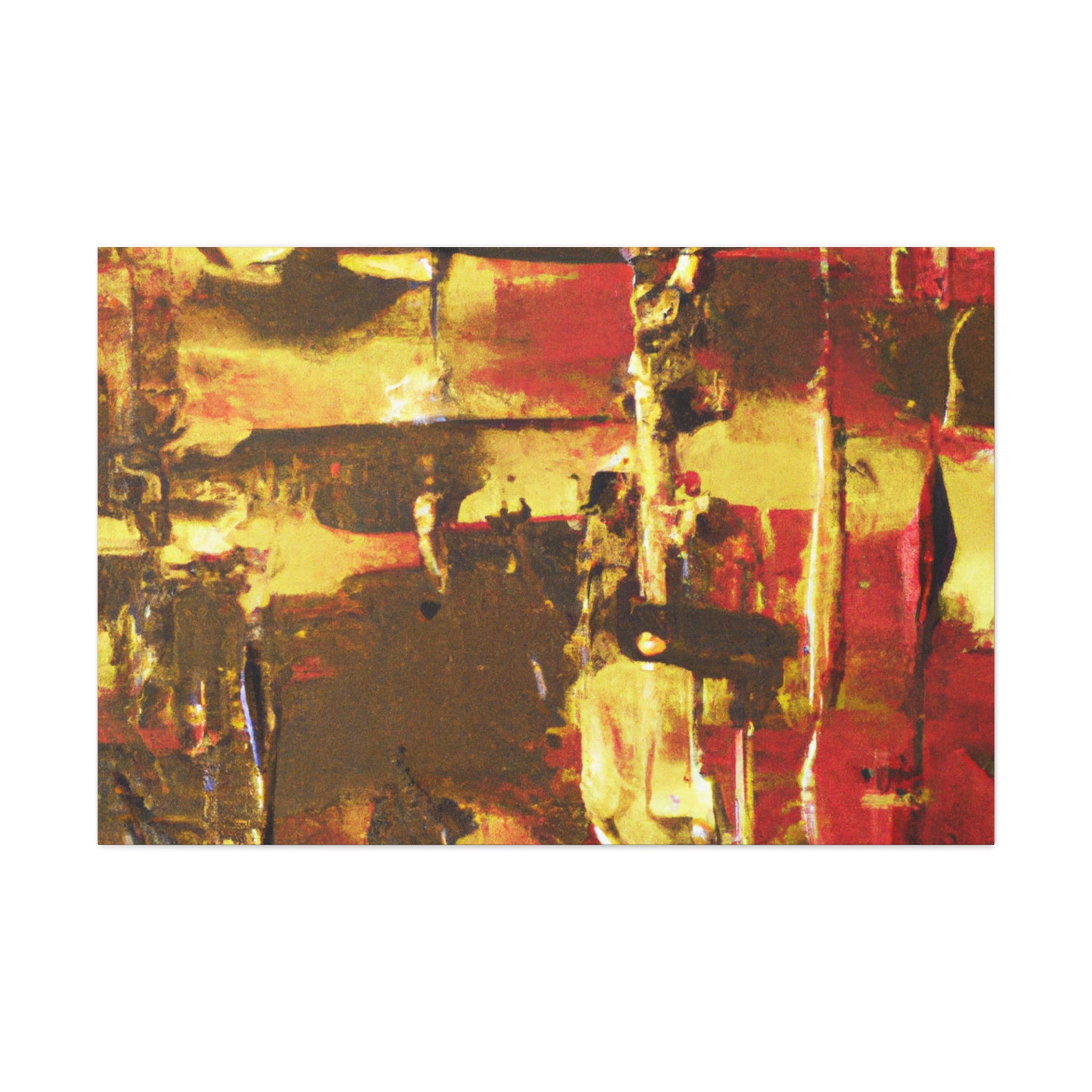 Flo Yoxall - Abstract Art Canvas