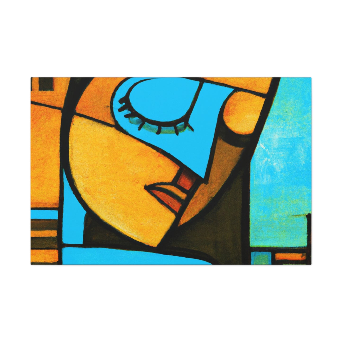 Rene Galicier - Cubism Art Canvas