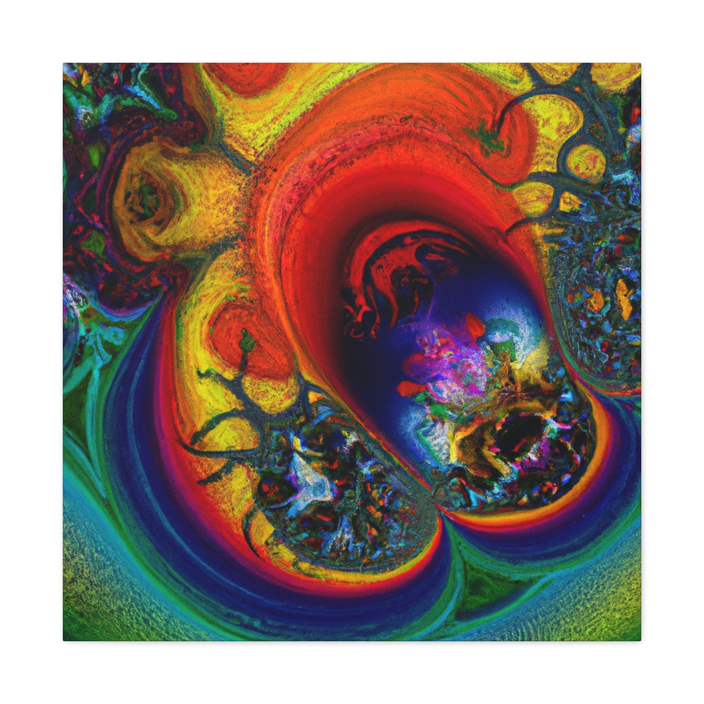 Violet Eclipse - Psychedelic Canvas