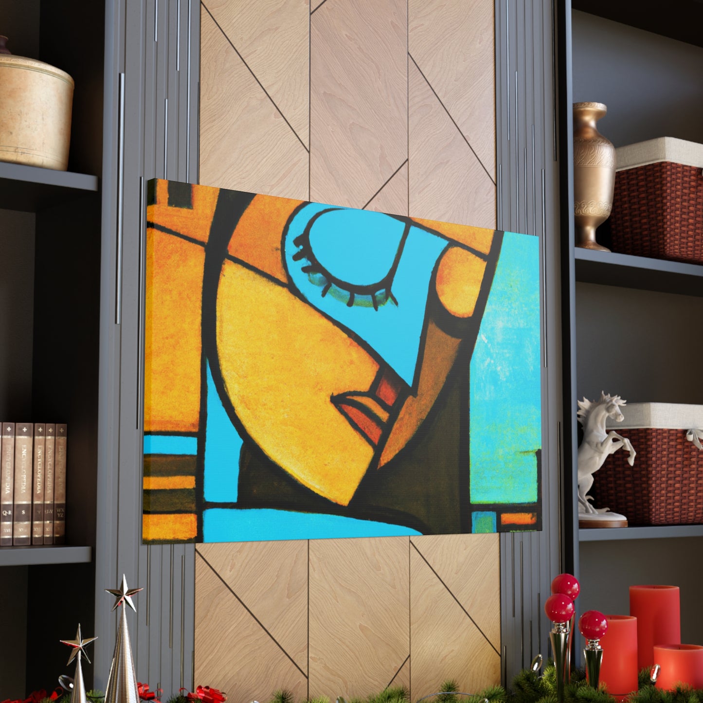 Rene Galicier - Cubism Art Canvas