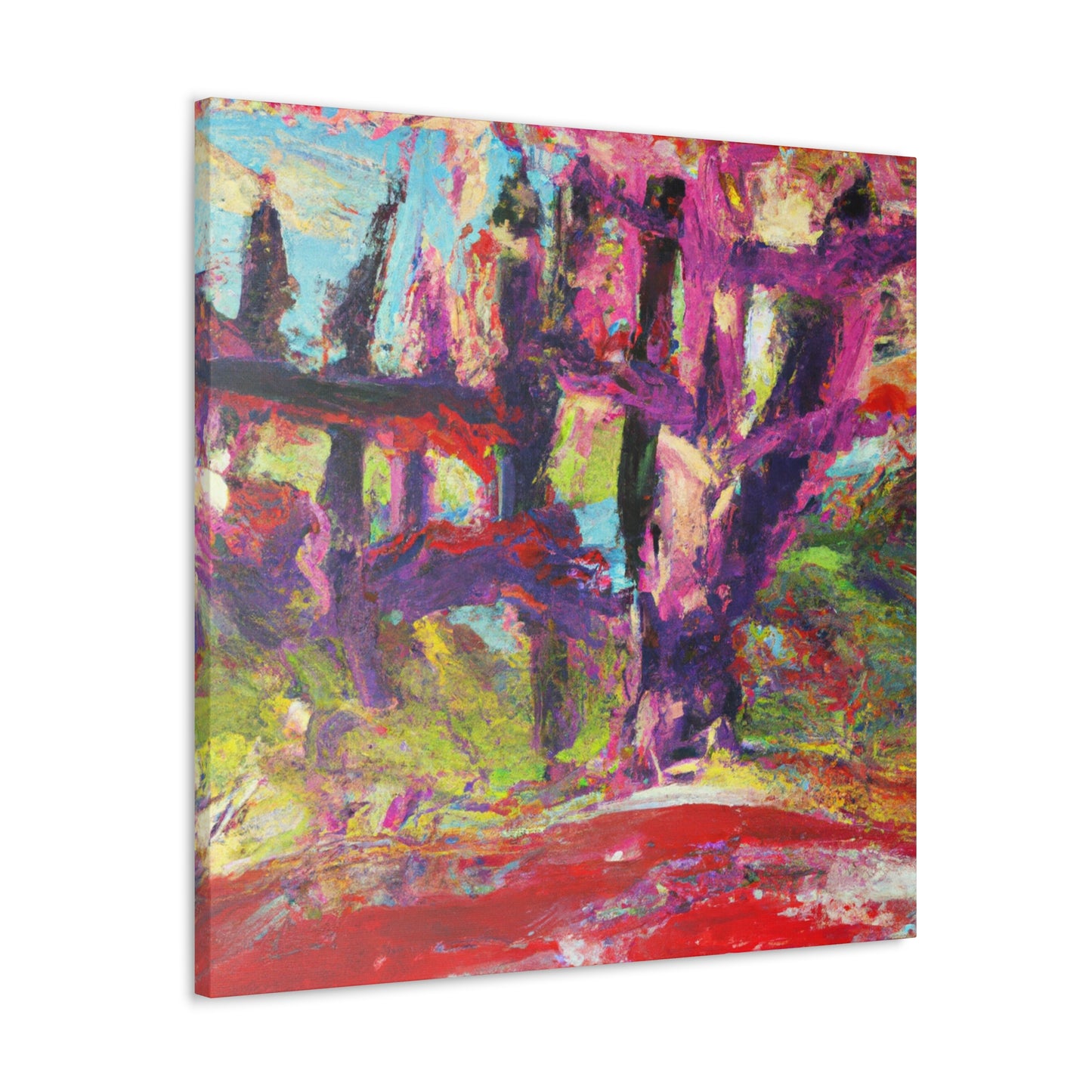 Hilda Wilfred - Expressionism Art Canvas