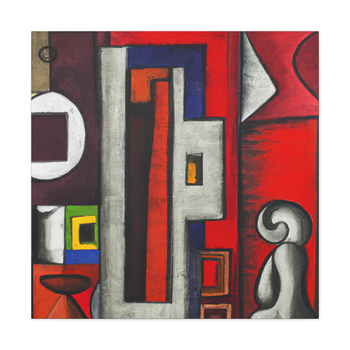 Pablo Mesmero - Cubism Art Canvas