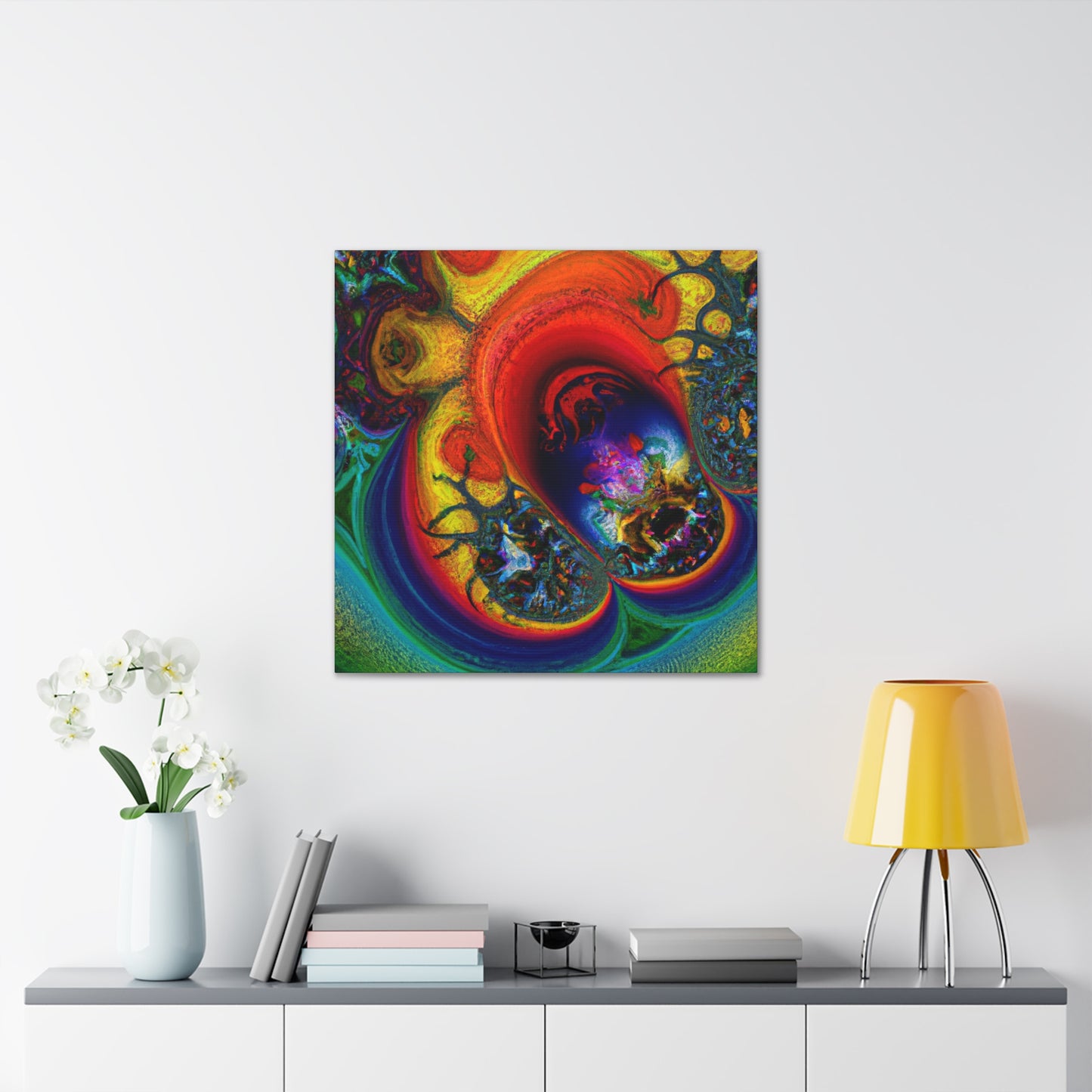 Violet Eclipse - Psychedelic Canvas