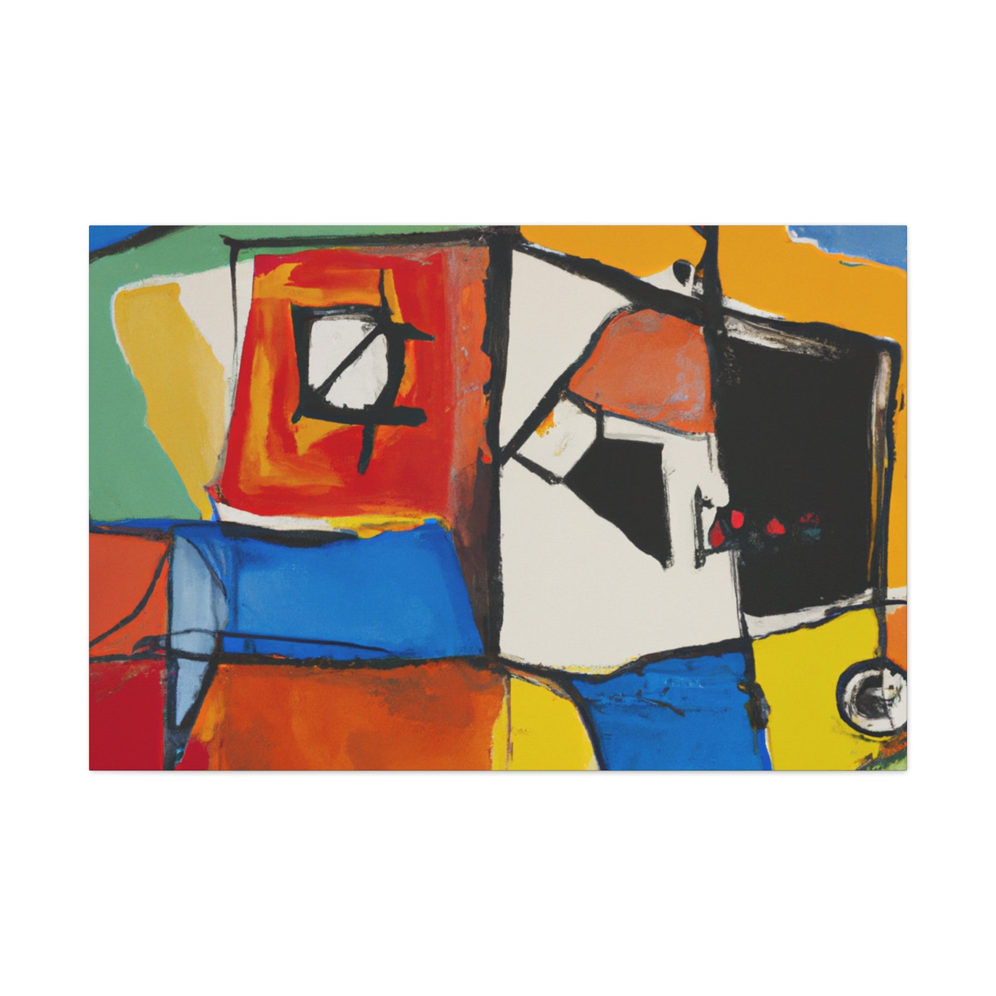 Ernst Klaver - Cubism Art Canvas