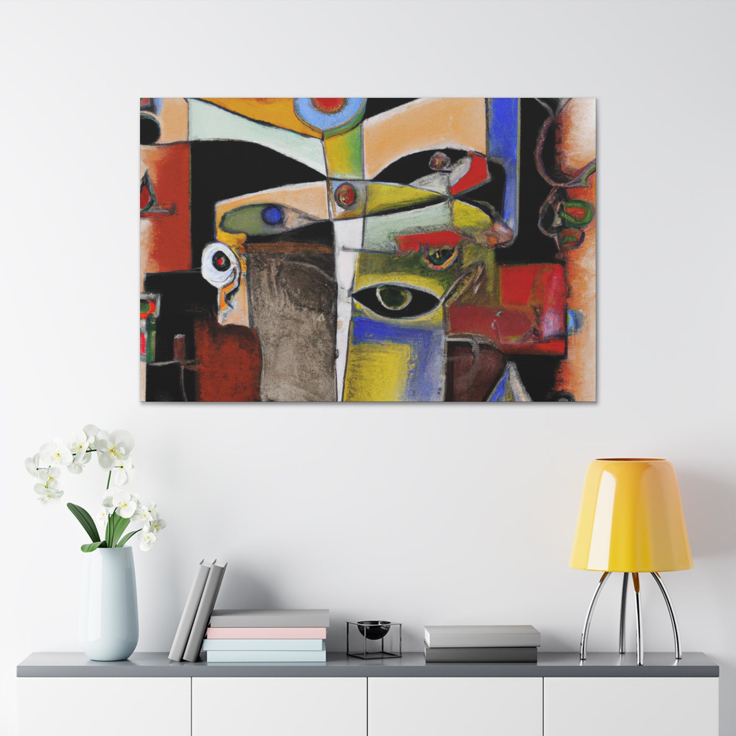 Gustav Poletz - Cubism Art Canvas