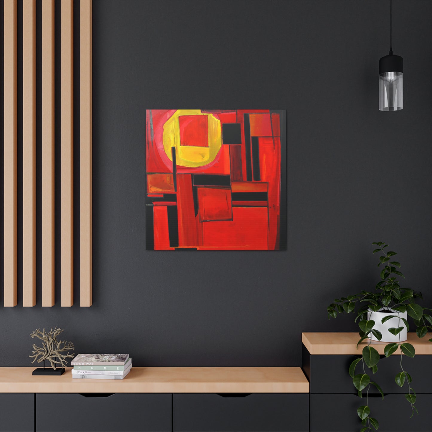 Pablo Rostone - Cubism Art Canvas