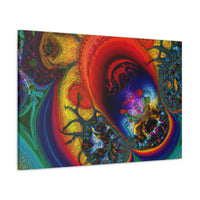 Violet Eclipse - Psychedelic Canvas