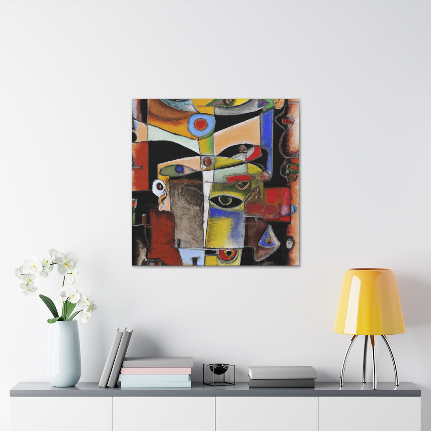 Gustav Poletz - Cubism Art Canvas