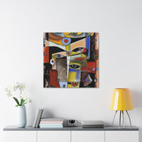 Gustav Poletz - Cubism Art Canvas