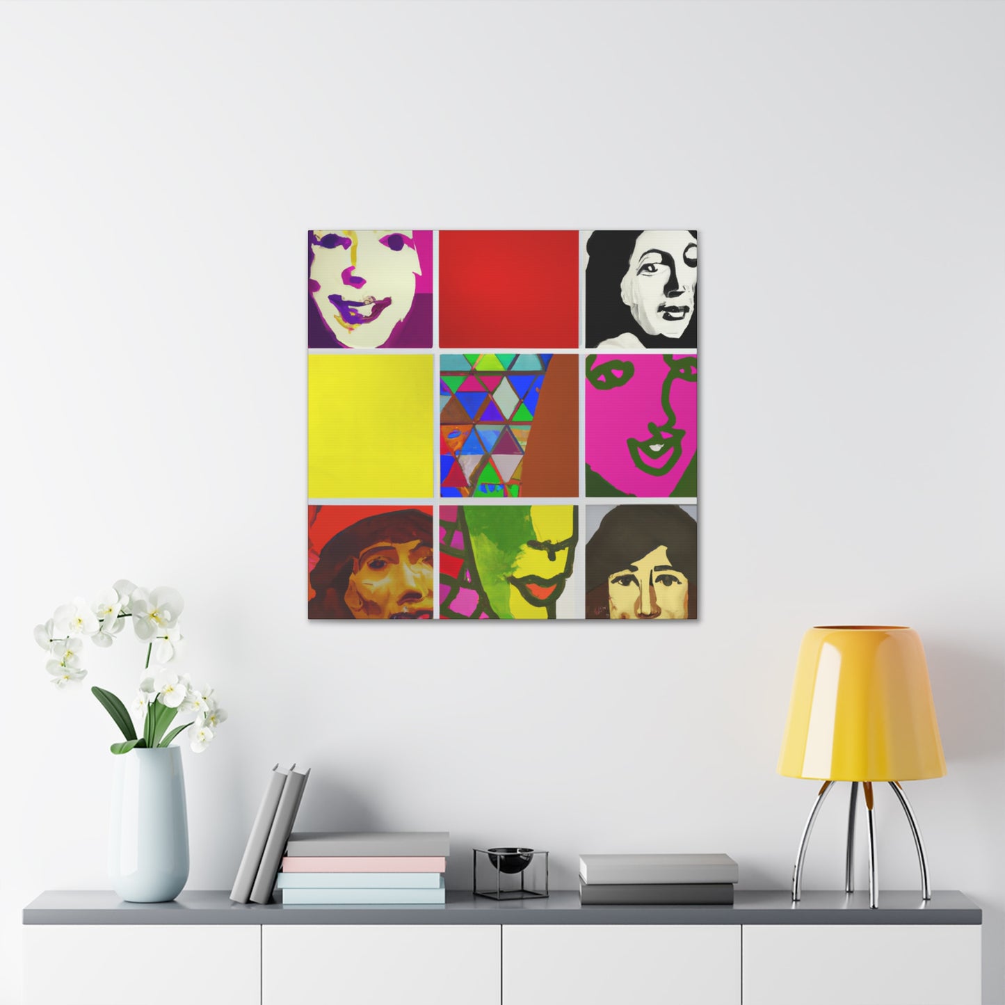 Poppy Punchaku - Pop Art Canvas