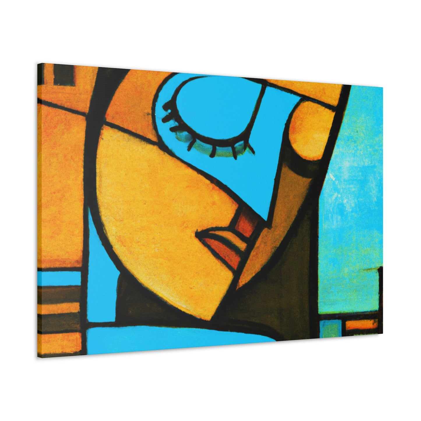 Rene Galicier - Cubism Art Canvas