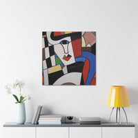 Mona Picasso - Cubism Art Canvas