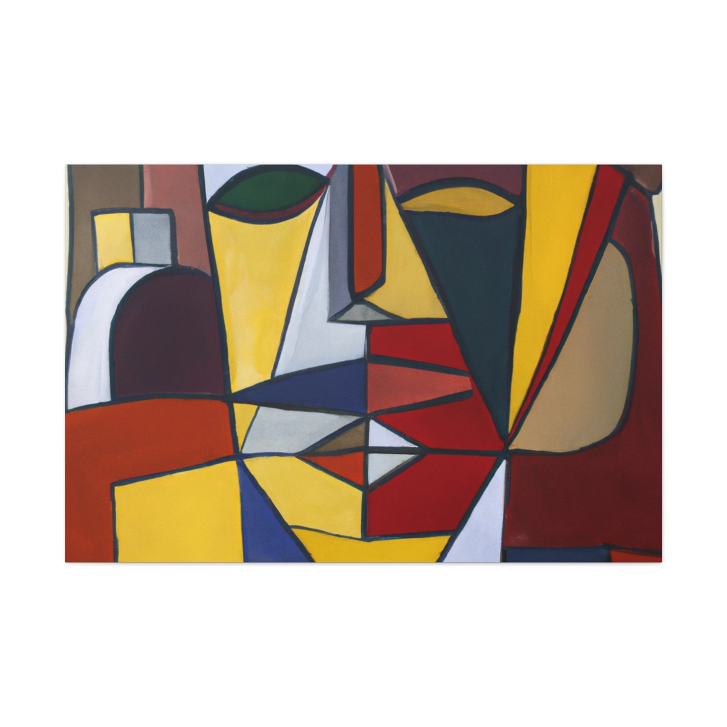 Pablo Previs - Cubism Art Canvas