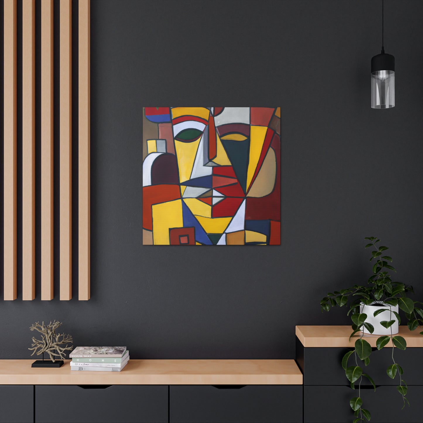 Pablo Previs - Cubism Art Canvas