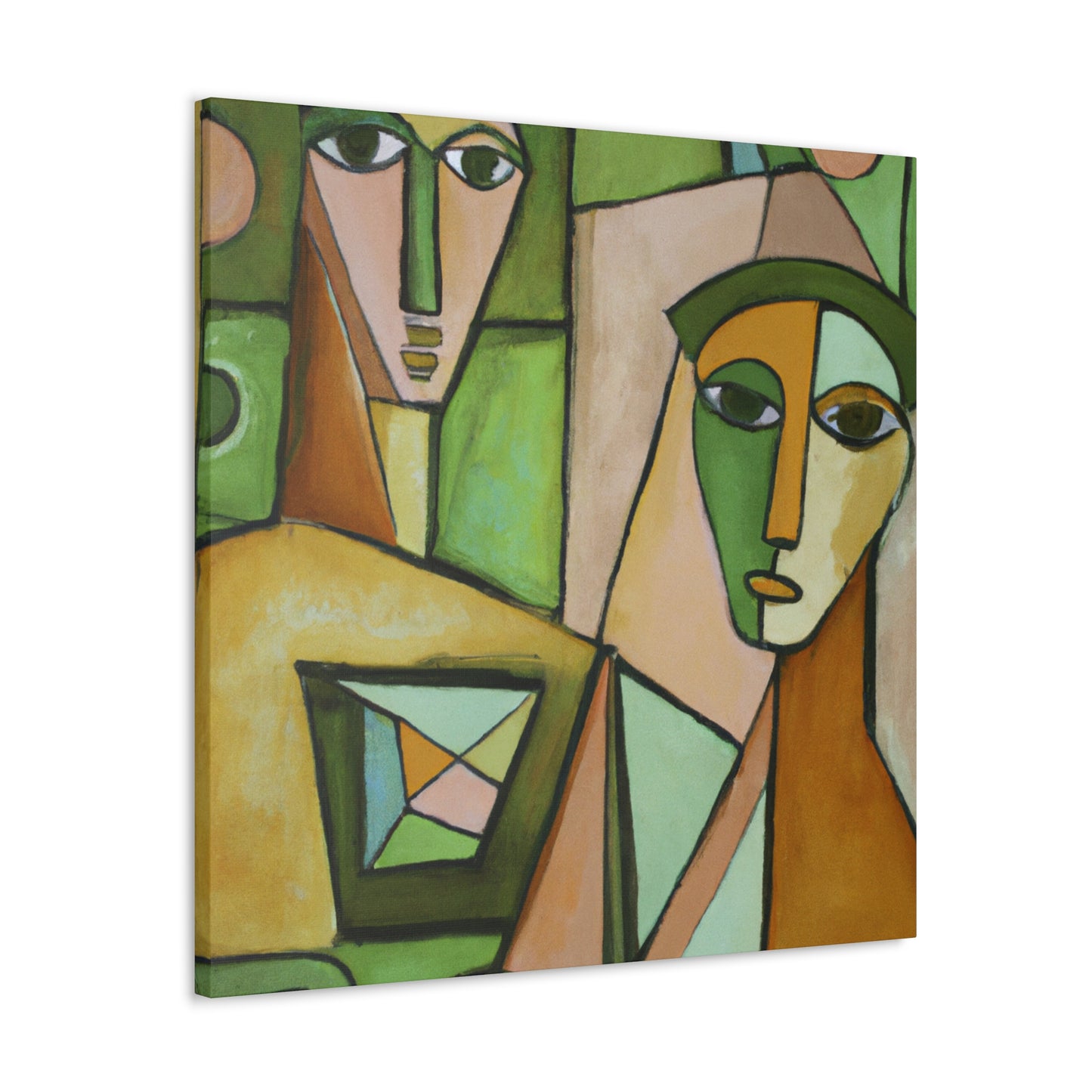 Léon Deposition - Cubism Art Canvas