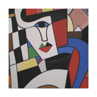 Mona Picasso - Cubism Art Canvas