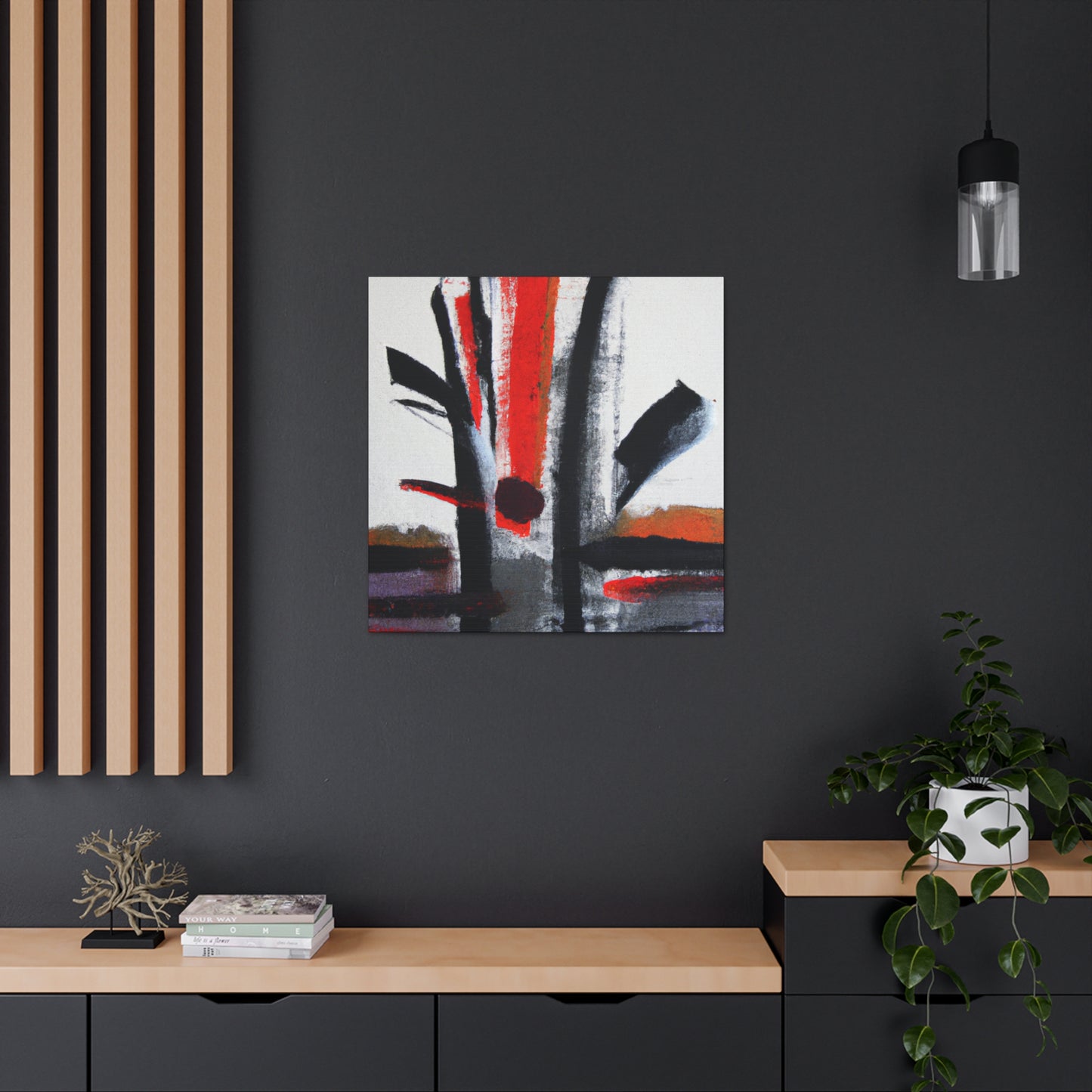 Nullamia Porcelest - Abstract Art Canvas