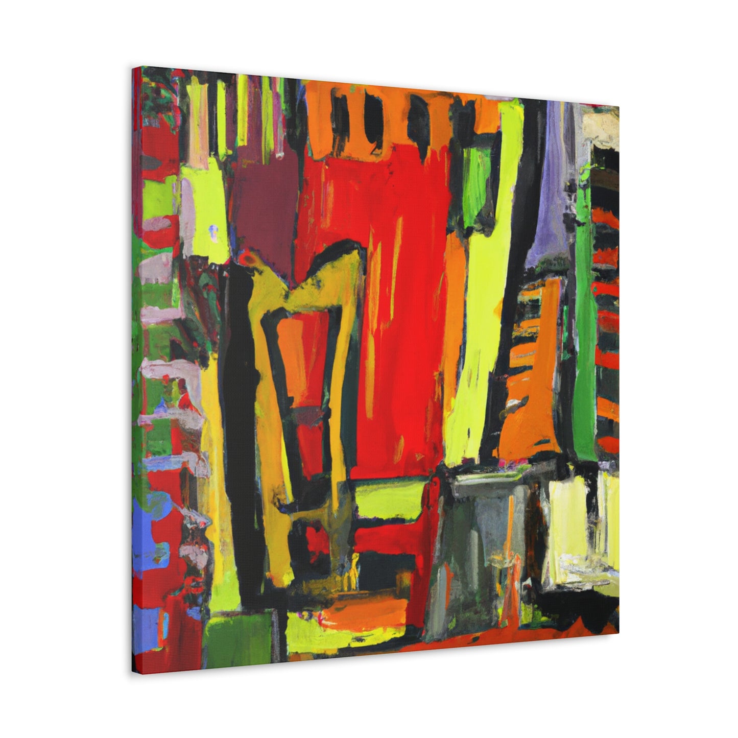 Sylvanus Guillaume - Expressionism Art Canvas