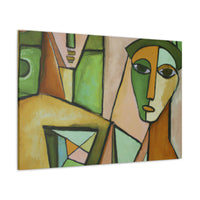 Léon Deposition - Cubism Art Canvas