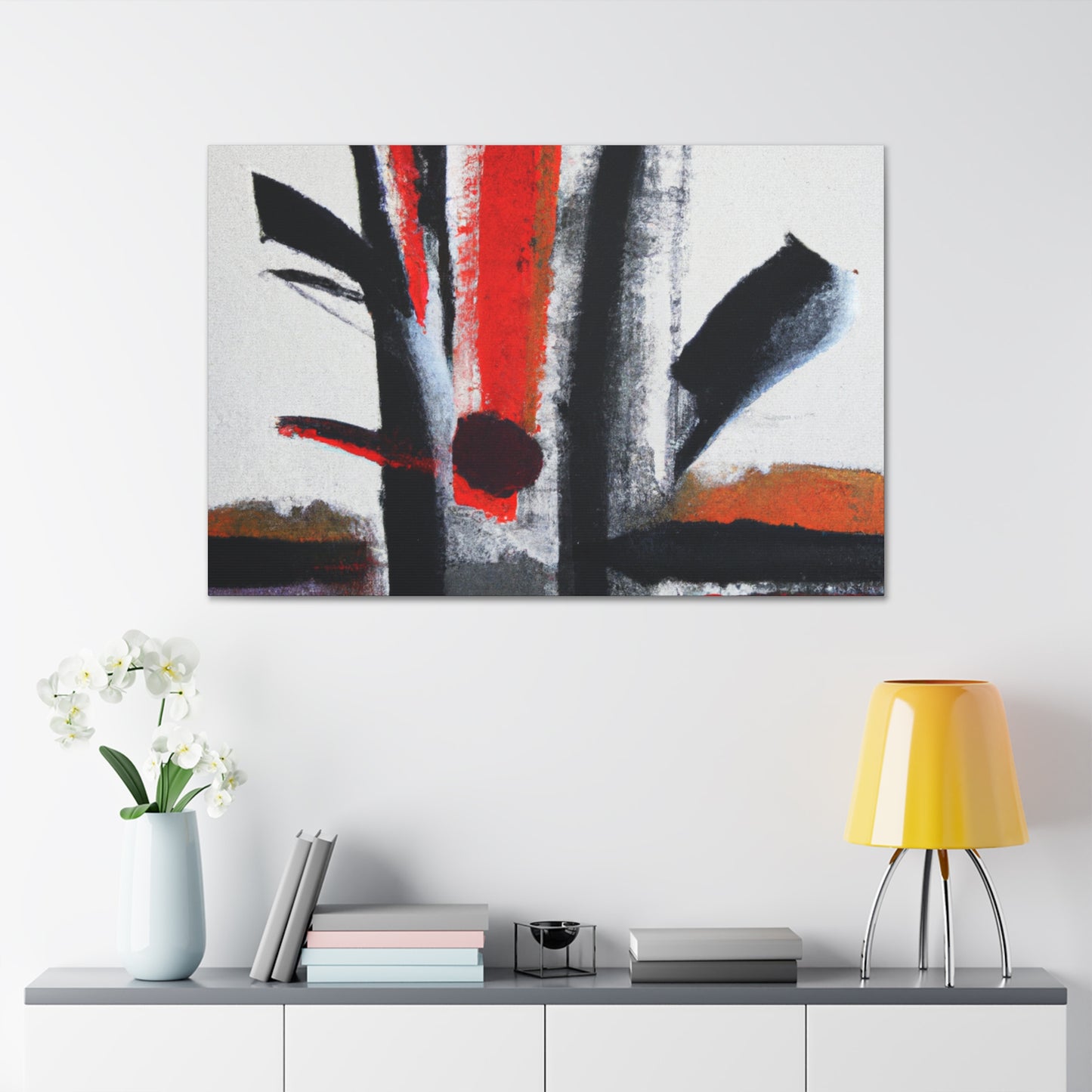 Nullamia Porcelest - Abstract Art Canvas