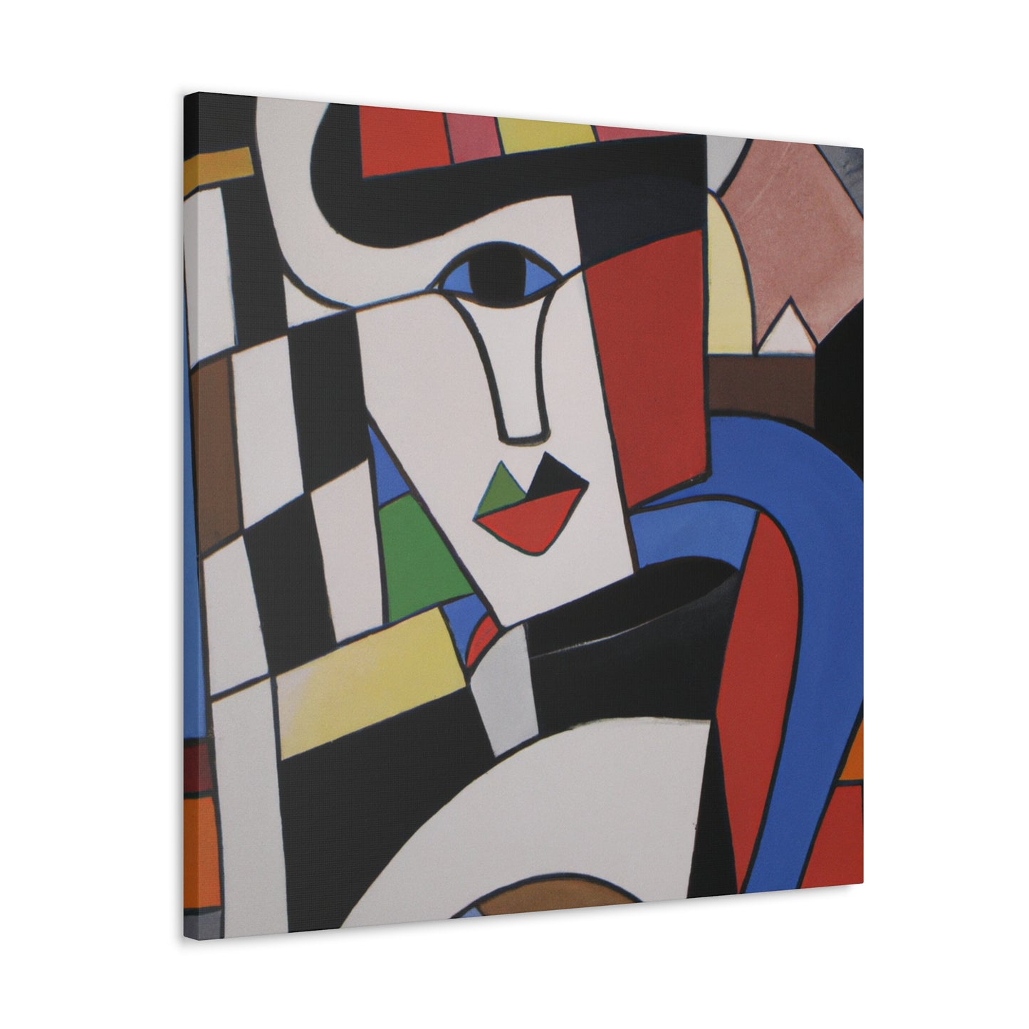 Mona Picasso - Cubism Art Canvas