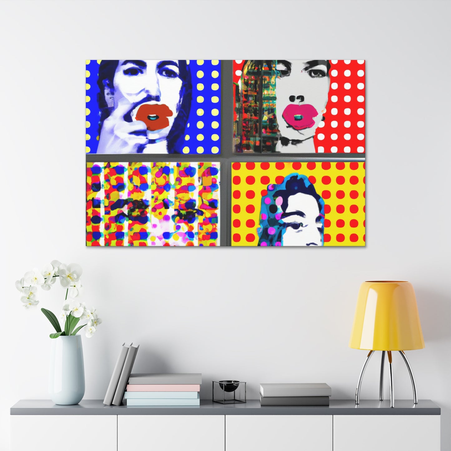 Malik Sykes - Pop Art Canvas