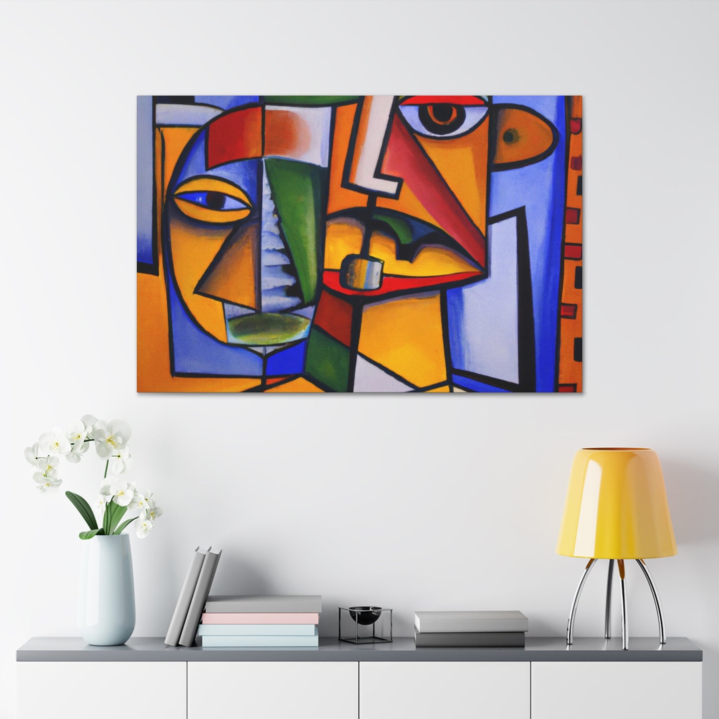 Salazar Gallardo - Cubism Art Canvas