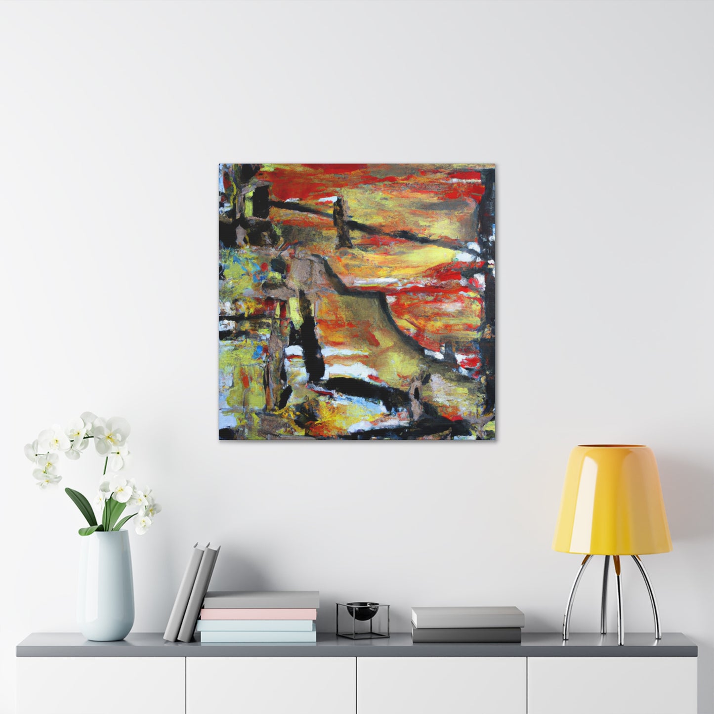 Kiana Prismatic - Abstract Art Canvas