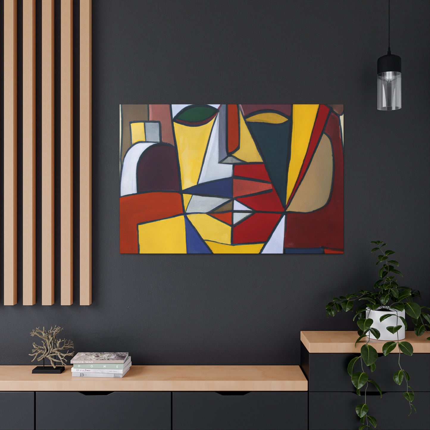 Pablo Previs - Cubism Art Canvas